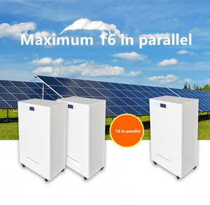 Système de stockage d'énergie solaire photovoltaïque hybride vertical pour maison, 5-10 kW, avec batterie LiFePO4 - Product Image 5
