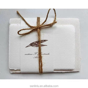 Carta Artigianale Indiana Forest Deer 90gsm per Acquerello, Formato A6, Bordo Frastagliato, Texture Ruvida, 50 Fogli, Carta per Inviti OEM - Product Image 6