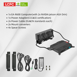 คอมพิวเตอร์ LCFC R600 64G AI แบบ Dual AGX Orin 32G ระบายความร้อนด้วยน้ำ 550 TOPS พร้อมใช้งาน ซีพียูสำเร็จรูปสำหรับอุตสาหกรรม ชุดโมดูลฝังตัว R600 Comp - Product Image 3