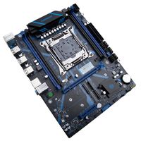 HUANANZHI QD4 Motherboard LGA 2011-3 Mendukung XEON E5 2620 2640 2660 2666 2667 2670 2680 2696 V3 V4 DDR4 RECC ATX Desktop Intel