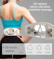 Tragbare schnur lose USB-Frauen Schmerz linderung Batterie betriebene Krämpfe Menstruation periode Gürtel Heizkissen für Perioden schmerzen mit Massage gerät