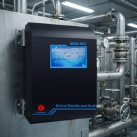 Automatic pH Temperature Compensation Constant Voltage Online Disinfectant Analyzer for Wastewater Disinfection DONGRUN DRXD-002