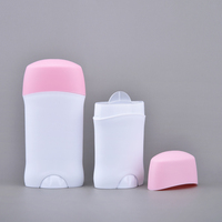 Conteneur vide pour déodorant en plastique PP de 30 g avec ouverture facile, impression de logo personnalisée