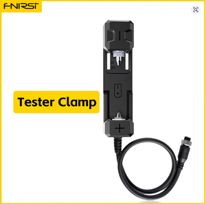 เครื่องวัดความต้านทานภายในแบตเตอรี่ FNIRSI HRM-10 พร้อมคลิปหนีบแบบเคลวิน สำหรับแบตเตอรี่ 18650 26650 หัววัดแบบปากกาพร้อมคลิปหนีบ อุปกรณ์เสริม ความแม่นยำ 0.5% - Product Image 4