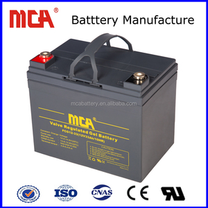 Batterie GEL scellée 12V à décharge profonde 65AH, rechargeable, sans entretien, pour UPS, stockage solaire, marine, camping-car, grande capacité - Product Image 3