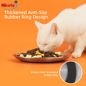 Fabrika Çıkışı Özel Tasarım Çevre Dostu Paslanmaz Çelik Evcil Hayvan Mama Kabı Kaymaz ve Köpek Mama Kabı - Product Image 3