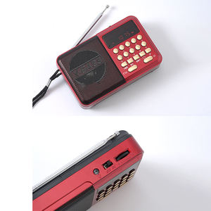 Custom X Bass Heavy Bass Digital Keypad FM Radio Telescopic Antenna Home Elderly Outdoor Portable Broadcast Audio Receiver - Product Image 1