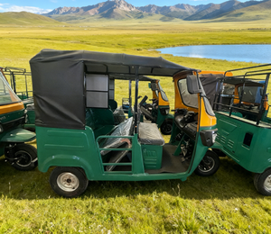 Tuk Tuk <span class=keywords><strong>Taxi</strong></span> à prix chinois très demandé, tricycle électrique 3000W, tricycle à passagers, pousse-pousse électrique - Product Image 1