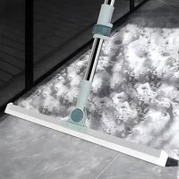 Espátula Ajustable de Silicona y Acero Inoxidable de 50 cm, Práctica, Multiusos, Ligera, para Limpiar Pisos, Vidrios y Paredes del Hogar
