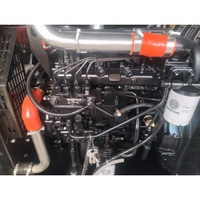 Groupe électrogène diesel silencieux à châssis ouvert 220V 50Hz ATS 1800 tr/min avec télécommande, rendement de 90% pour la production d'électricité