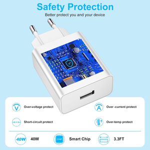 Cargador rápido de supercarga de <span class=keywords><strong>40W</strong></span> para <span class=keywords><strong>Huawei</strong></span> Honor 90 Lite Magic6 Adaptador de corriente USB de <span class=keywords><strong>40W</strong></span> para Honor 90 70 Lite X8b - Product Image 6