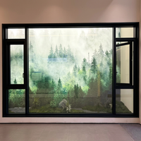 Ventanas Abatibles de Aluminio DEEZON con Gran Visibilidad, Vidrio Resistente a Huracanes y Tormentas, Aislamiento Térmico