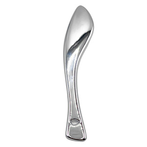 Rouleau de massage pour les yeux en métal, type cuillère à crème pour le visage, modèle de massage des yeux en forme de poisson - Product Image 3
