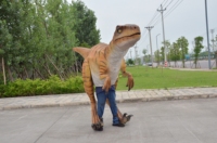 Costume de dinosaure animatronique personnalisé, modèles animatroniques, costumes de dinosaures, costume de Velociraptor