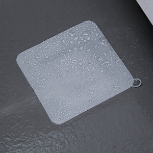 Cubierta de silicona para desagüe, alfombrilla impermeable a prueba de olores para desagüe de suelo de baño, fácil de limpiar, estilo moderno, forma irregular - Product Image 2