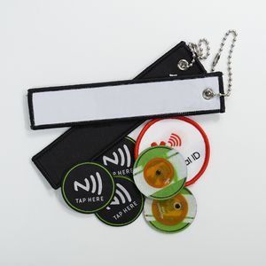 GSC Custom NFC Hang <b>Tags</b> Clothing Rfid Fabric Hang <b>Tag</b> for Clothing Brand Identity - Product Image 3