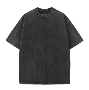 FLOWORA Camiseta de Hombre de Alta Calidad 100% Algodón, Lisa, para Bordar e Imprimir, Bordado Premium, Ropa Personalizada - Product Image 4