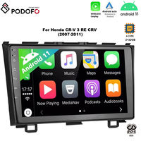 Autoradio stéréo pour CRV 2007-2011, 2 Go de RAM, 32 Go de ROM, GPS, USB, Apple CarPlay sans fil, Android Auto, Plug and Play