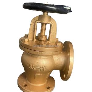 YFA JIS Ansi 5k40 <span class=keywords><strong>Ballon</strong></span> marin 5k Bronze à <span class=keywords><strong>bride</strong></span> droite à travers la vanne sphérique en laiton - Product Image 1