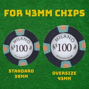 Estuche para <span class=keywords><strong>Fichas</strong></span> <span class=keywords><strong>de</strong></span> Póker <span class=keywords><strong>de</strong></span> 43 mm <span class=keywords><strong>de</strong></span> Diámetro (Capacidad para 500 <span class=keywords><strong>Fichas</strong></span>), Maletín Negro Resistente - Product Image 5