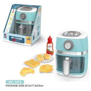 Friggitrice ad Aria per Bambini con Cambio Colore, Utensili da Cucina Simulati, <span class=keywords><strong>Giocattolo</strong></span> <span class=keywords><strong>Lavatrice</strong></span> Elettrica Multifunzione - Product Image 1