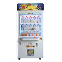 Machine à griffes distributrice de chaussures pour magasin de baskets et jeux d'arcade, 15 trous, Key Master, avec accepteur de billets et de pièces