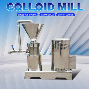 Nhà máy thực phẩm nhà máy keo Ớt Nước Sốt Mè Máy xay hạnh nhân sữa dọc keo Mill Máy keo Mill cho bơ đậu phộng - Product Image 5