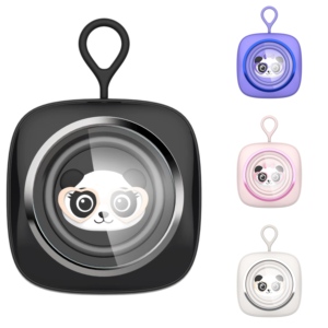 Mới lạ mini Gấu Trúc hình loa <span class=keywords><strong>bluetooth</strong></span> di động với móc năng động RGB đèn ngoài trời-thân thiện với thiết kế - Product Image 2