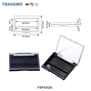 Palette de fards à paupières vide personnalisée de nouvelle conception, 9 couleurs, emballage de fard à joues, emballage de poudre compacte, étui carré - Product Image 2