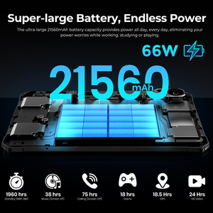 2025 Fossibot Dt3 12GB Octa Lõi MTK Cho Kinh Doanh 12 + 256GB 66 Nhanh Chóng Sạc 10.4Inch 2K 5G Đầy Đủ Mạng Máy Tính Bảng Điện Dung Màn Hình - Product Image 2