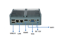 Mini PC Fanless OEM en Promotion, Intel N2840, 8 Go de RAM, 512 Go de Disque Dur, Double LAN, RS485, Ordinateur Embarqué pour l'Automatisation Industrielle