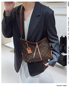 Bolsos de Mano de Lujo para Mujer, Elegantes Bolsos de Hombro de Cuero PU Estampado, Diseño Clásico, Bolso Tote para Uso Diario, para Boutiques - Product Image 6