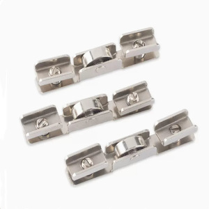 ลูกล้อประตูบานเลื่อน H-Roller ขนาด 43 มม. x 30 มม. ทำจากเหล็ก ลื่นไหลสำหรับประตูกระจก - Product Image 3