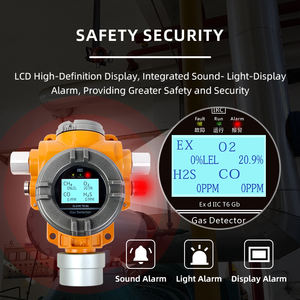 S400 all in one ses ve ışık ile sabit gaz dedektörü alarm - Product Image 2