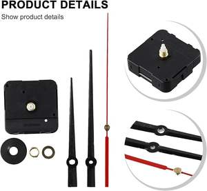 HR1688 Mécanisme de mouvement d'<span class=keywords><strong>horloge</strong></span> à quartz 24 heures <span class=keywords><strong>Moteur</strong></span> pour cadrans d'<span class=keywords><strong>horloge</strong></span> 24 heures Remplacement à piles Mouvement d'<span class=keywords><strong>horloge</strong></span> <span class=keywords><strong>murale</strong></span> DIY - Product Image 3