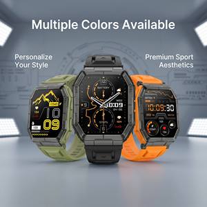 Smartwatch robusto GPS a 6 satelliti K78 con schermo da 1,95 pollici, altimetro, barometro, bussola, per uomo, ideale per attività all'aperto. - Product Image 3