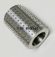 Rouleau perforateur à aiguilles en tissu aluminium pour machines industrielles TDF, rouleau perforateur pour film, rouleau perforateur à aiguilles