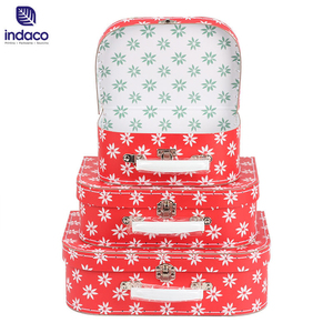 Gift <b>Box</b> for Kids Paperboard Suitcase <b>Christmas</b> Gift <b>Box</b> Cardboard Suitcase with Handle - Product Image 1
