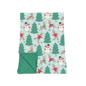 Custom Print <b>Snowman</b> Deer Tree Baby Girls Boys Christmas <b>Outfits</b> Romper Soft Wholesale Sibling Holiday Clothing Boutique Factory - Product Image 6