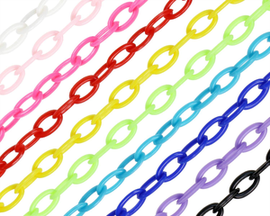 Cadena acrílica de 40cm para <span class=keywords><strong>gafas</strong></span>, colgante de resina para <span class=keywords><strong>mujer</strong></span>, cadena para cuello, soporte para <span class=keywords><strong>gafas</strong></span>, collar - Product Image 1