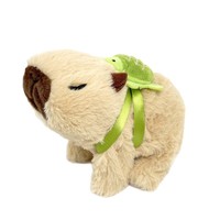 Sac à dos en peluche électrique Capybara avec effets sonores et de marche, jouet électronique pour enfants