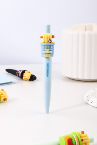 KUKI Simpatica penna gel a sorpresa con tema '<span class=keywords><strong>È</strong></span> ora delle tagliatelle', cartoleria kawaii per studenti, articoli di cancelleria a tema cartoni animati. - Product Image 4