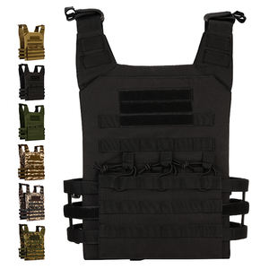 Gilet Tattico di Sicurezza Protector Plus, Attrezzatura Tattica da Esterno per Uomo, Porta Piastre Mimetico con Sistema MOLLE - Product Image 1