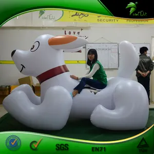 Chuyên Nghiệp Inflatable Đuôi Ngắn Con Chó Trong Màu Nâu