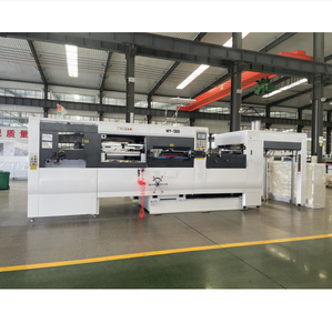 Macchina Digitale Automatica per Taglio e Piegatura Controllata da PLC OMRON ZHMY per Taglio Complesso di Astucci per Sigarette - Product Image 2