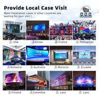 P8 reklam panoları sahne arka plan dış mekan perde Led ekran ekran fiyatları Led gösterge panelleri 3D dijital tabela Billboard