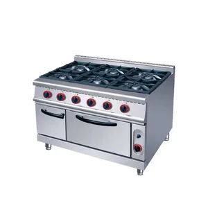 Cuiseur de cuisine à 4 brûleurs, type support réglable, facile à utiliser, usage Commercial, cuisinière à gaz