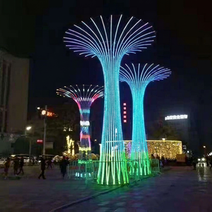 Giant Sky Tower Decorative <b>Light</b> Life Tree <b>LED</b> <b>Light</b> Waterproof Outdoor Lamp For Mall Amusement Park - Product Image 1