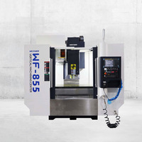 Mitsubishi System GSK Control Centre d'usinage CNC vertical WF-855 multifonctionnel Cône automatique BT40 pour le traitement des métaux