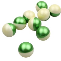 Billes de paintball personnalisées en gros, double couleur, calibre 0.68, rouge/bleu, couleur OEM pour les joueurs de paintball